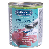 Dr.Clauders 800g Kalb/Gemüse