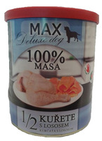 Max 800g 1/2 kuřete s lososem